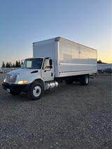Truck side view