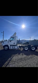 Truck rear view